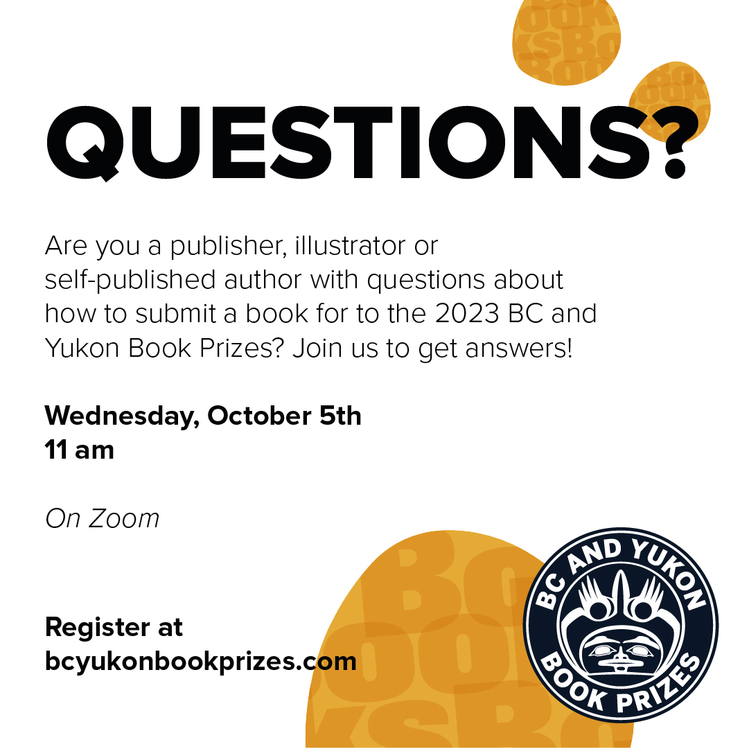 2023 BC and Yukon Book Prize Submission Info Session BC and Yukon