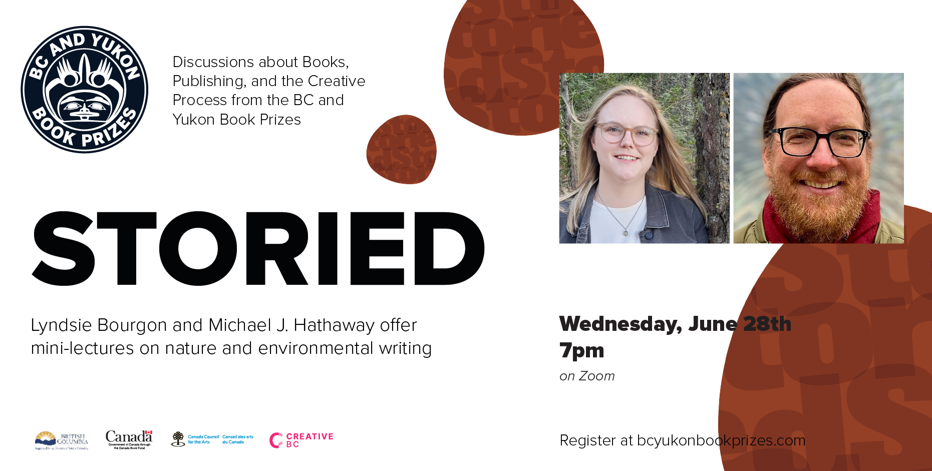 Storied: Nature and Environmental Writing with Lyndsie Bourgon and Michael J. Hathaway