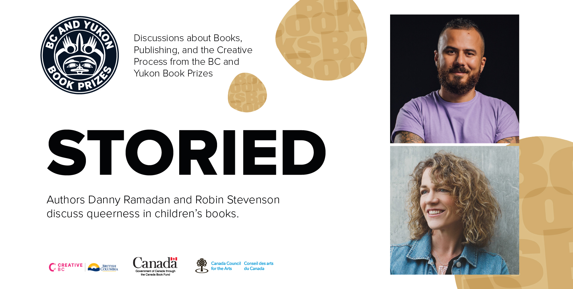 Storied: On queerness in children’s books with Danny Ramadan and Robin Stevenson