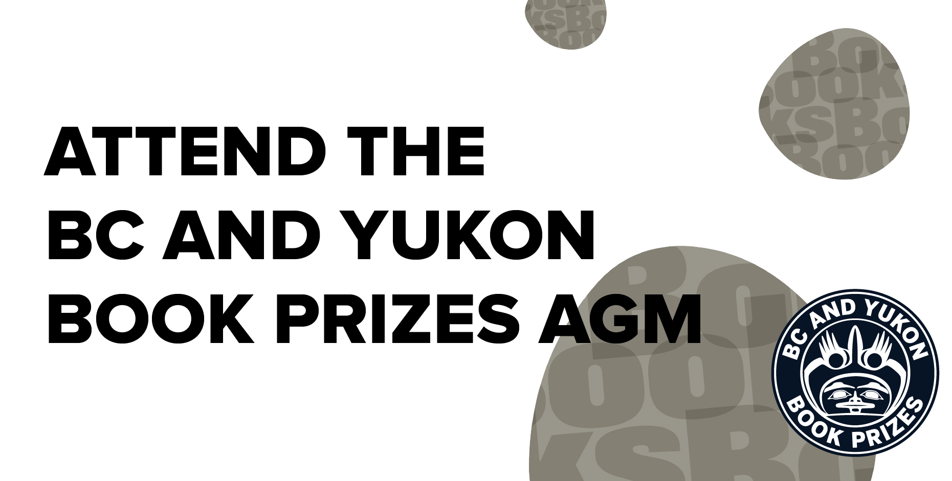 Attend the BC and Yukon Book Prizes Annual General Meeting