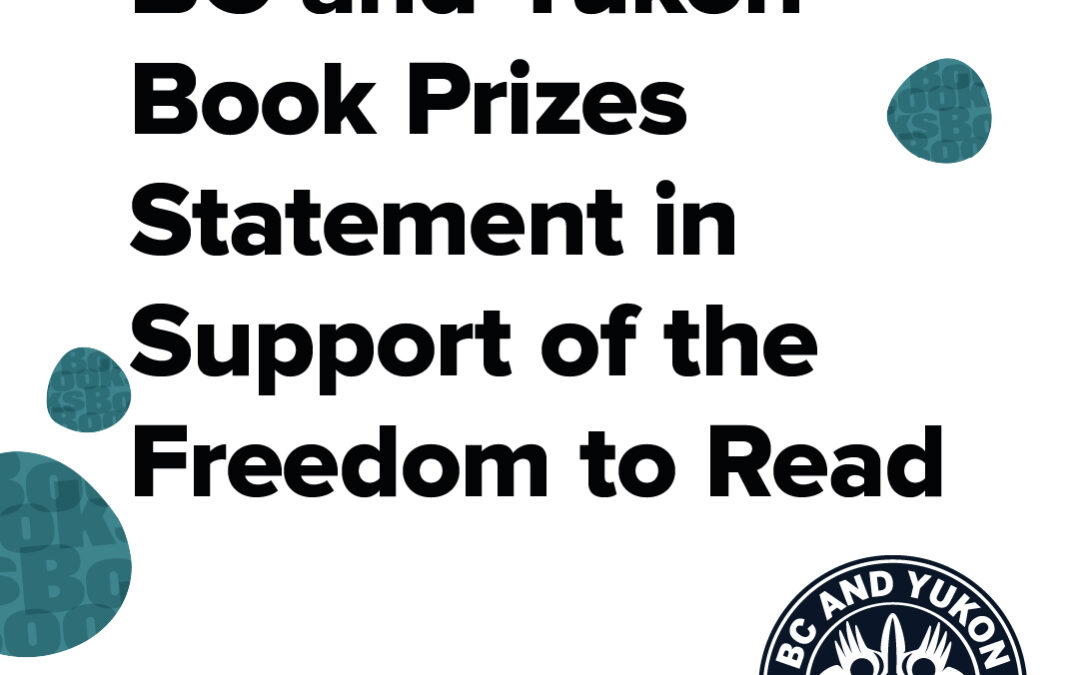 Statement from the BC and Yukon Book Prizes Supporting the Freedom to Read