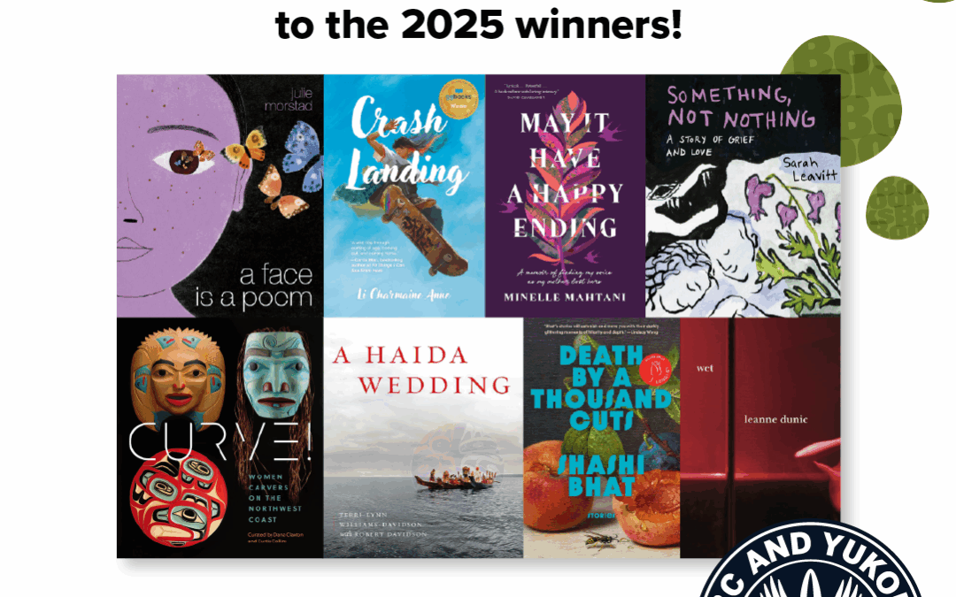 Announcing the winners of the 2025 BC and Yukon Book Prizes