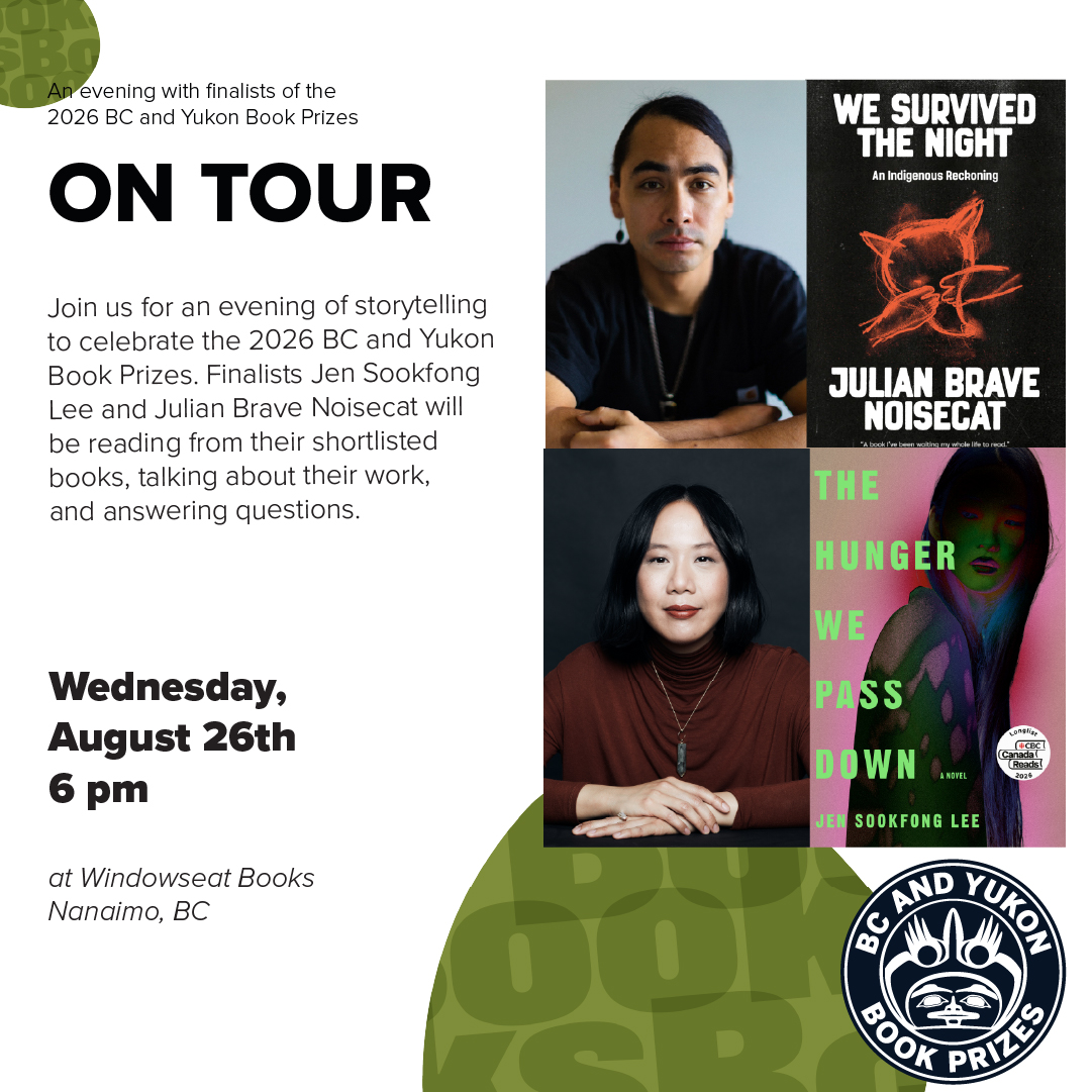 An Evening with Julian Brave Noisecat and Jen Sookfong Lee
